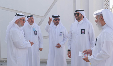 Head of the Qatari Haj Mission Ali bin Sultan Al Misifri 